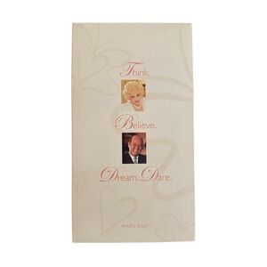Mary Kay Think Believe Dream Dare VHS Seminar 2001 Video Tape